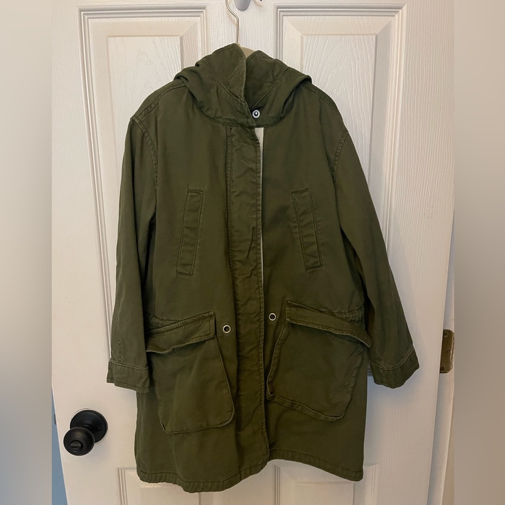 Zara girls outerwear collection jacket in size 7.